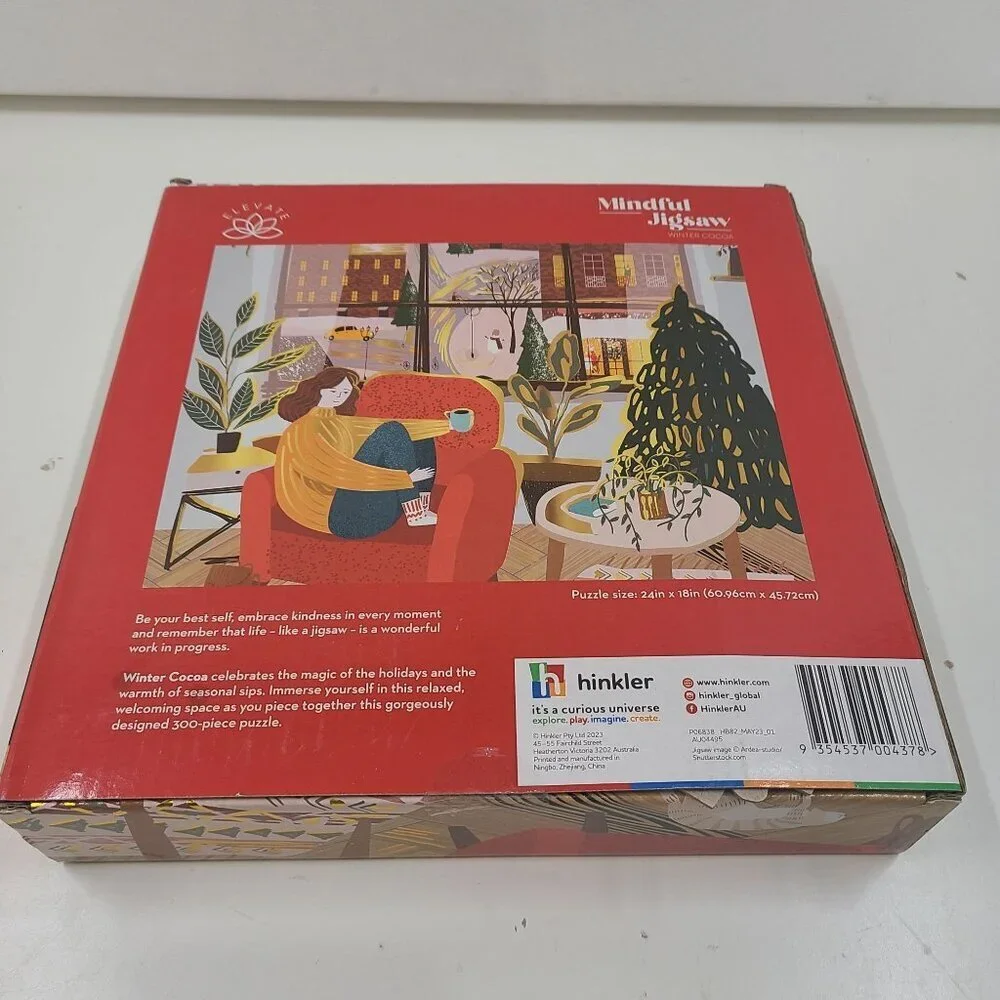 Mindful Jigsaw Winter Cocoa 300 Piece Puzzle